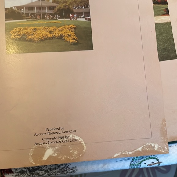 1981 Masters book - Picture 7 of 11